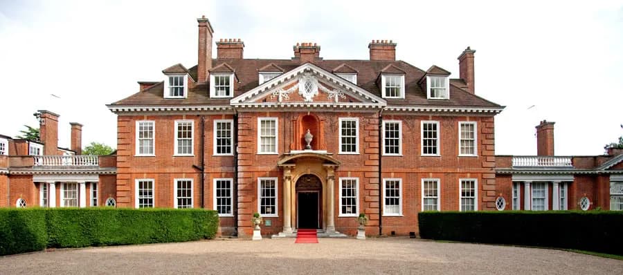 The main house at Hunton Park